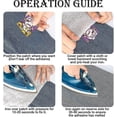 thumbnail image 5 of 19 Pcs Embroidery Iron-on Patch, Purple Planet Space Patch Sticker Sky Rabbit Applique Iron-on Patches Decals For T-shirt, Jeans, Clothes, Bags, Hats, 5 of 5