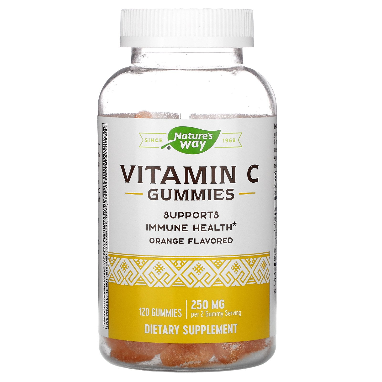 Nature's Way Vitamin C Gummies - Orange 120 Gummies