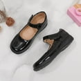 thumbnail image 4 of ATOGUTA Wedding Shoes for Girls Black Ballet Flats Flats for Wedding Party School Uniform Shoes Cute Girls Mary Janes, 4 of 5