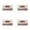 Beige 4PCS, variant on Unfinished Wood Tissue Box Rectangular Handmade Tissue Boxes Tabletop Napkin Dispenser For Arts Crafts Home Decoration
