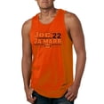 thumbnail image 1 of Wild Bobby Cincinnati Football Joe Ja'Marr 22 Sports Men Graphic Tank Top, Orange, X-Large, 1 of 5