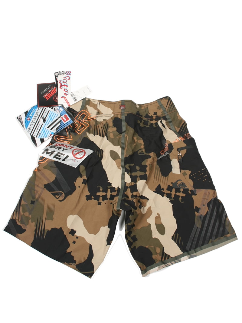 Quiksilver Men's Boardshorts (Sz 28, Camo Green) - Walmart.com