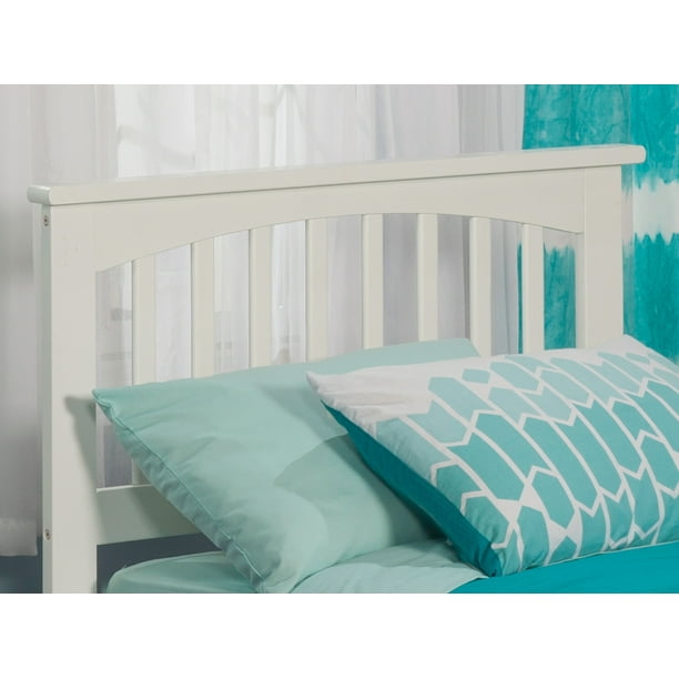 Mission Headboard Twin White