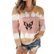 thumbnail image 2 of Blusa casual de manga larga con cuello redondo para mujer Tops estampados de Halloween Fridja  fjkfkj765, 2 of 4