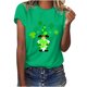 thumbnail image 1 of Camisetas con estampado del Día de San Patricio y cuello redondo para mujer, blusas femeninas cómodas a la moda, Tops Fridja bn966, 1 of 6