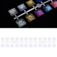 thumbnail image 4 of Tarjeta de color de esmalte de uñas transparente con vidrio para práctica de patrones de diseño de uñas herramienta de manicura DIY para mostrar la pantalla de esmalte de gel ANGGREK Otros, 4 of 8