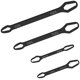 thumbnail image 3 of Juego de llaves multifuncionales de 4 piezas Llave Torx de doble cabeza 5/16 pulgadas-7/8 pulgadas y 1/8 pulgadas-11/16 pulgadas Llave de autoapriete Herramientas de mano Llave de trinquete de metal r, 3 of 11