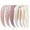 pink, variant on 7 Pcs Headbands for Women Gifts Brown Knotted Solid Head Bands Pearl Headband Non Slip Hairbands Fashion Hair Accessories