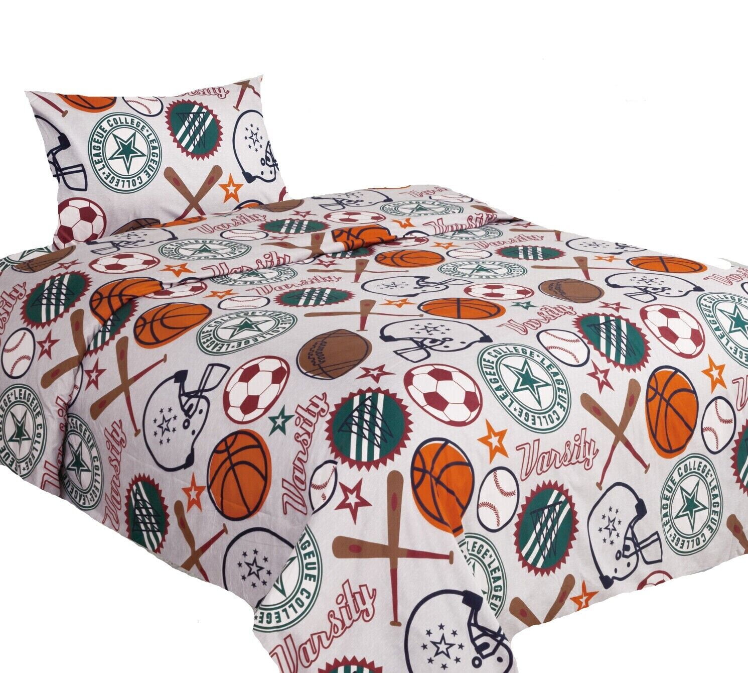 12 Bulk Bedsheet Set In Assorted Prints Twin Size - at 