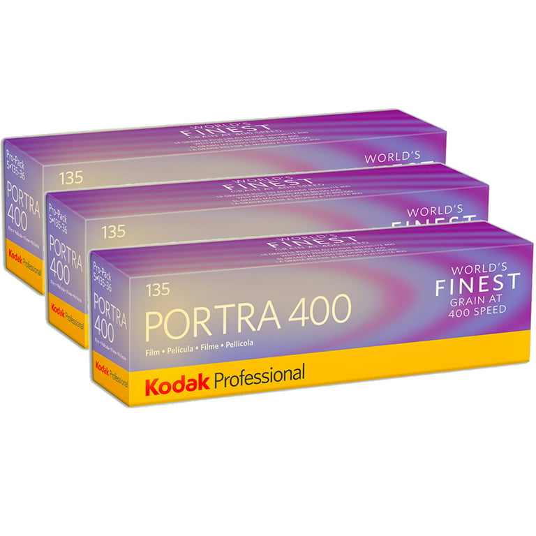 3 Units Kodak Professional Portra 400 Color Negative Film 35mm ...