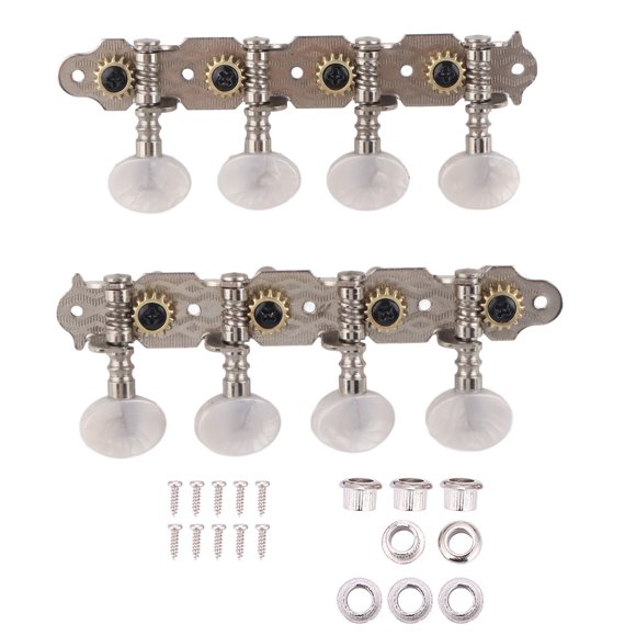 Mandolin Machine Head, Tuning Pegs, Easy To Install 1 : 14 Gear Ratio For 8 String Mandolin Tuners