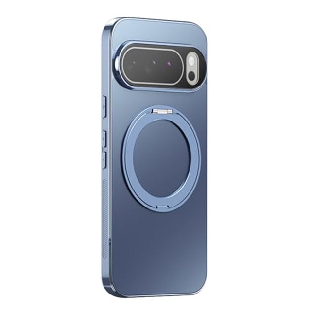 Case For Google Pixel 10 Pro XL/10 PRO/10, Magnetic Shell With Supports Wireless Charging Anti-Fall Ring Kickstand Cover