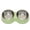 Green, variant on Double Dog Bowls Stainless Steel Food and Water Set, Dual Cat Feeder with Detachable Design and Non Anti Tip Base, Easy Clean Pet Bowl Set for Small Medium Dogs and Cats 9.4x5x2Inch