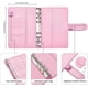 thumbnail image 2 of PU Leather Notebook Binder Budget Planner Binder Cover with 12 Pieces Binder Pocket Personal Cash Budget Envelopes System 6 Hole Binder Zipper Folder, 2 of 4