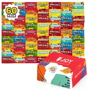 Bundle Pack of 60 - Assorted Candy Boxes of Mike & Ike, Lemonheads, Hot Tamales, Boston Bake Beans, Others - for Gifts, Party, Goody Bags, Holiday Treats, Movie Nights College Students Cara Package