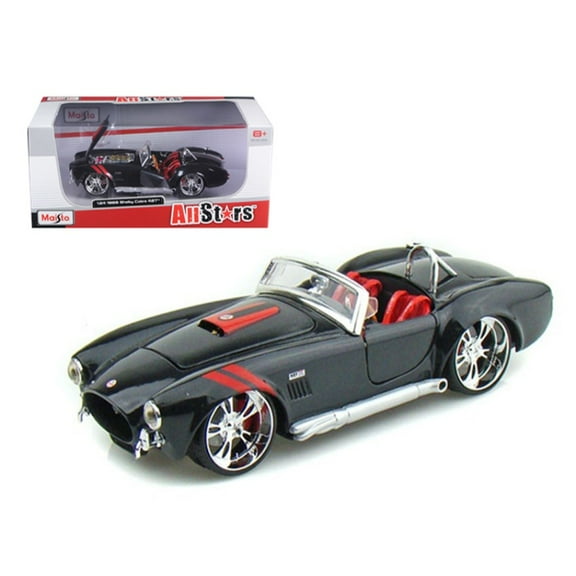 1965 Shelby Cobra 427 S/C Black 1/24 Diecast Car M