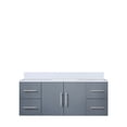 thumbnail image 3 of Geneva 48 in. W Dark Grey Bath Vanity and White Quartz Top, 3 of 11