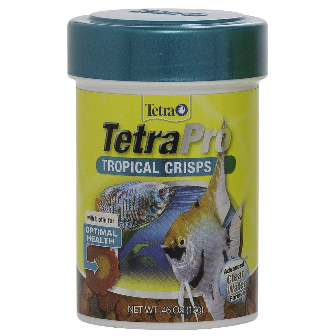 Tetra TetraPro Tropical Fish Food Crisps, 0.46 oz