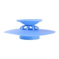 thumbnail image 2 of Drain Stop, Bath and shower drain with hair catcher function, White color, 2 of 4