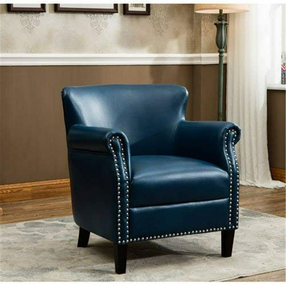 Comfort Pointe Holly Navy Blue Club Chair