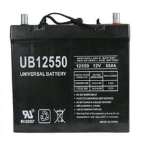 UB12550 (Group 22NF) Battery - Universal Battery - 12V 55Ah