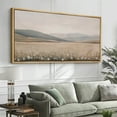thumbnail image 2 of Large Framed Canvas Print The Abstract Modern Wall Art Decorative Ready to Hang Painting for Living room Bedroom - 60"x30" Natural Frame, 2 of 7