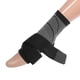 thumbnail image 4 of 2 uds tobilleras, tobillera de compresión transpirable ajustable unisex, para protección deportiva, negro, talla única, 4 of 7