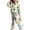 Green, variant on Grblisyd First Day of School Outfits for Girls Cute Stationery Print Crew Neck Long Sleeve Top and Flared Leg Pants Fall Clothing Set
