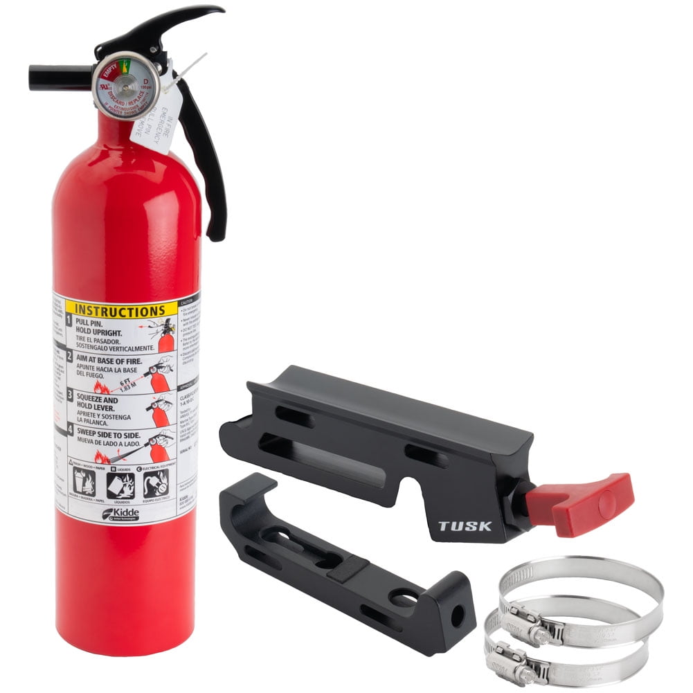 Tusk UTV Billet Fire Extinguisher Kit For Can-Am Maverick X3 X MR Turbo 64 Inch 2018-2021