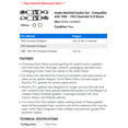thumbnail image 2 of Intake Manifold Gasket Set - Compatible with 1988 - 1992 Chevy S10 Blazer 1989 1990 1991, 2 of 2