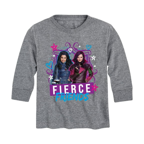 Descendants - Fierce Friends - Toddler And Youth Long Sleeve Graphic T-Shirt