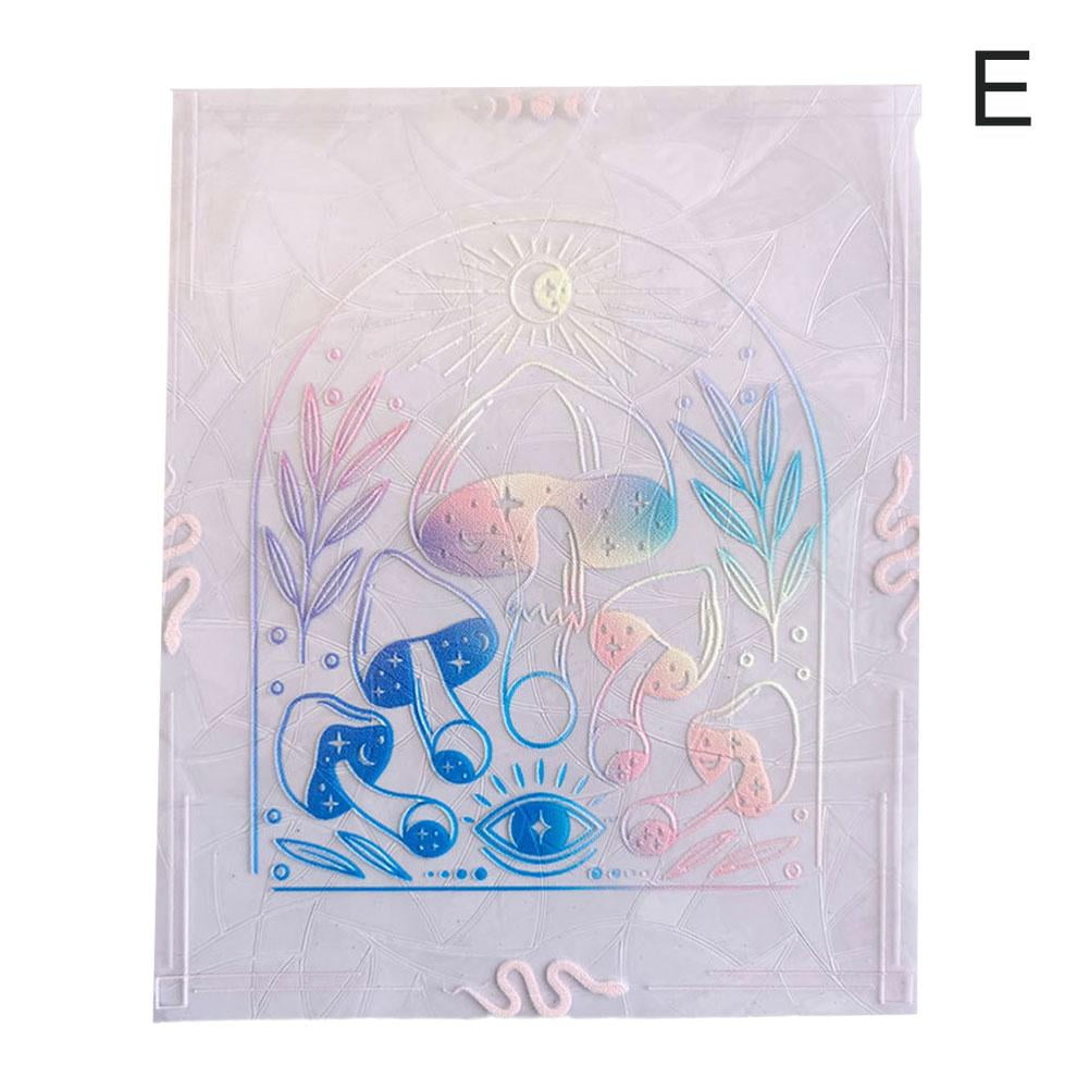 PVC Stickers For Window Wall Stickers Rainbow Prisms Sticker Sunlight