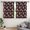 Baseballs Flames Pattern, variant on Baseballs Flames Pattern Blackout Curtains,Triple Weaved Fabric,Thermal Insulated,Room Darkening,Grommet Top,2 Panels,52x108in(132x274cm)
