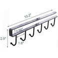 thumbnail image 2 of Namzi Mug Holder,Coffee Cup Holder,Kitchen Utensil Storage Hook,Cabinet Storage Hook,Wall Mounted Home Storage Hooks for Pots,Pans,and Cooking Accessories and Other Kitchen Hardware-2 Pcs, 2 of 5