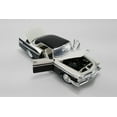 thumbnail image 4 of 1956 Chrysler New Yorker St. Regis, Cloud White and Raven Black - Acme A1809006 - 1/18 scale Diecast Model Toy Car, 4 of 8