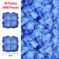 thumbnail image 2 of 3000 pcs Rose Petals Artificial Flower Petals for Valentine Day Wedding Party Flower Decoration - blue, 2 of 5