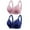 Womens Bras Pink, variant on ylioge Plus Size Womens Bras 2 Pack 42-52 Wireless Push Up Underwear Bra Ladies Multipack Breathable Full Coverage Support Lifting Bralettes