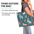 thumbnail image 2 of Disketp Dogs Bolsa Tote Estampada para Mujer, Bolso de Hombro y de Mano para Compras y Viajes, 2 of 8