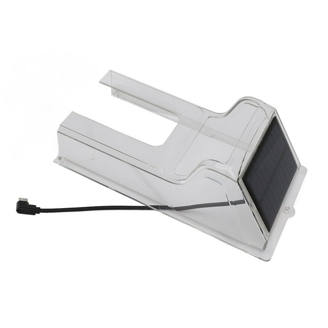 Cubierta de Campana de la Puerta, Cubierta de Lluvia de Timbre Con Energía Solar Resistente a la intemperie para Villa de Hogar