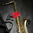 thumbnail image 4 of Raindrops Sangle de Saxophone Réglable Rouge pour le Cou avec Design Ergonomique et Fixation Facile, 4 of 6
