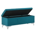 thumbnail image 3 of !nspire MODERN STORAGE OTTOMAN-AQUA, 3 of 10
