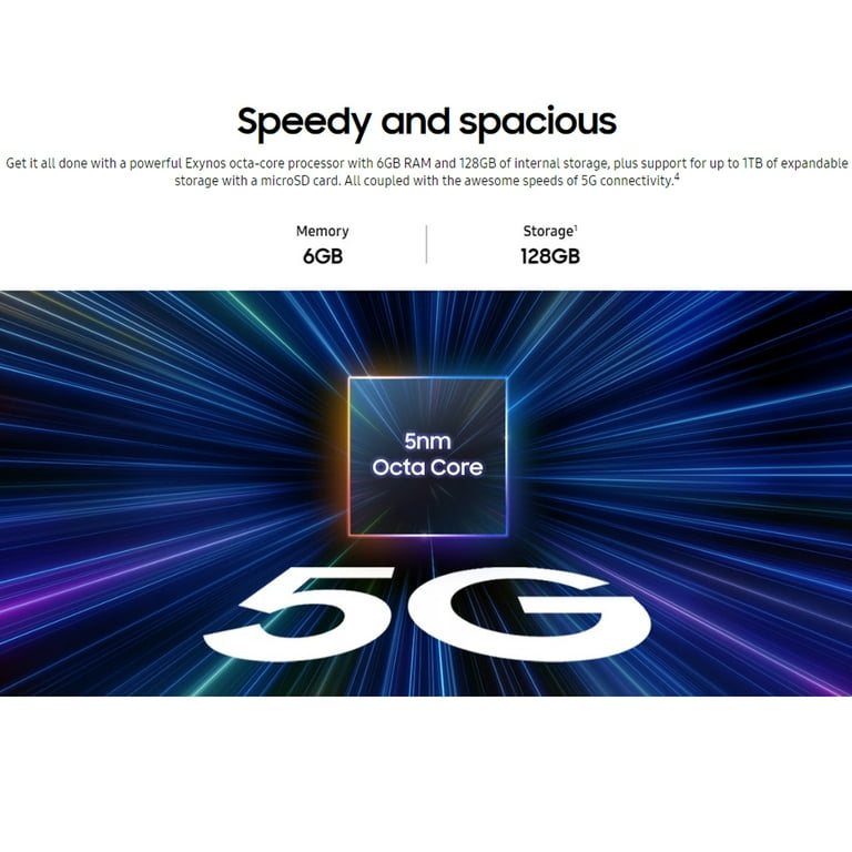 SAMSUNG Galaxy A25 5G + 4G LTE (128GB + 6GB) Unlocked (for Tmobile