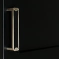 thumbnail image 5 of 3-3/4 in. Center Embossed Leather Strip Rectangle Cabinet Pulls, Satin Nickel, 5 of 5