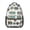 Geometric Diamond White, variant on Geometric Diamond Black Pattern Backpack for School, Cute School Bag with Adjustable Shoulder Straps and Padded Back, 15.3"x11"x6.7"