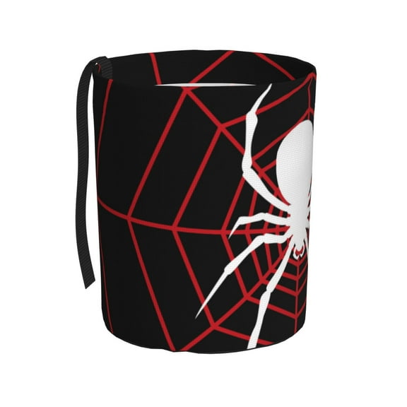 Kdxio Spider On The Web Car Trash Can Garbage Car Accessories Trash Can Car Waste Bin for for Driver and Passenger Any Vehicle