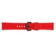 thumbnail image 2 of Correa de reloj de silicona roja de repuesto para pulsera de caucho. 20mm, 2 of 8
