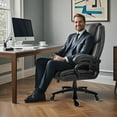 thumbnail image 7 of PUKAMI Heavy Duty Big and Tall Office Chair 500lbs,High Back PU Leather Executive Desk Chair, 7 of 7