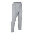 thumbnail image 5 of Mens Pajama Pants Cotton Soft Lightweight Jogger Pants, Sleep Knit Bottoms with Pockets, Gray, S, 5 of 8