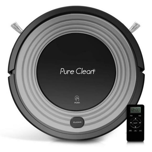 Pyle PUCRC96B Smart Robot Vacuum - Automatic Floor Cleaner with Mop Sweep Dust & Vacuum Ability