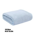 thumbnail image 3 of Vacemry Under $5 Fleece Bath Towel, Pineapple Lattice Pattern Quick Dry Bath Sheet with High Absorbency, Large Absorbent Soft Towel for Home Bath Spa, 66x35-Inch Size with Plush Coral Fleece Material, 3 of 6